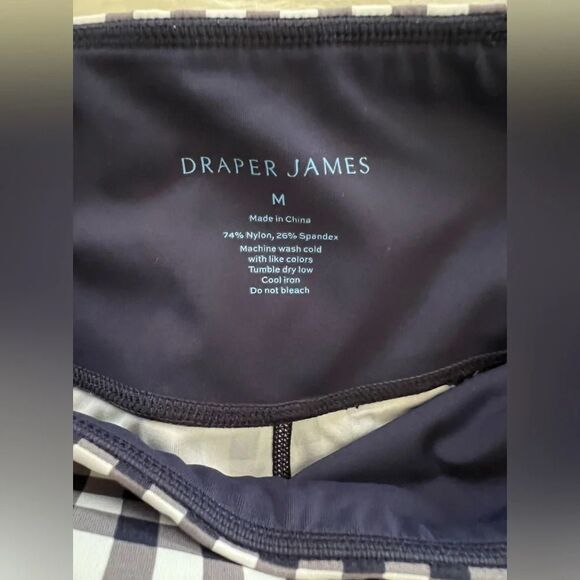 Draper James Navy Gingham Leggings - Picture 4 of 4